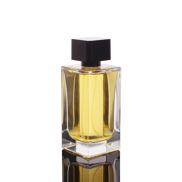 Botella de perfume en aerosol cuadrada de 100 ml-1