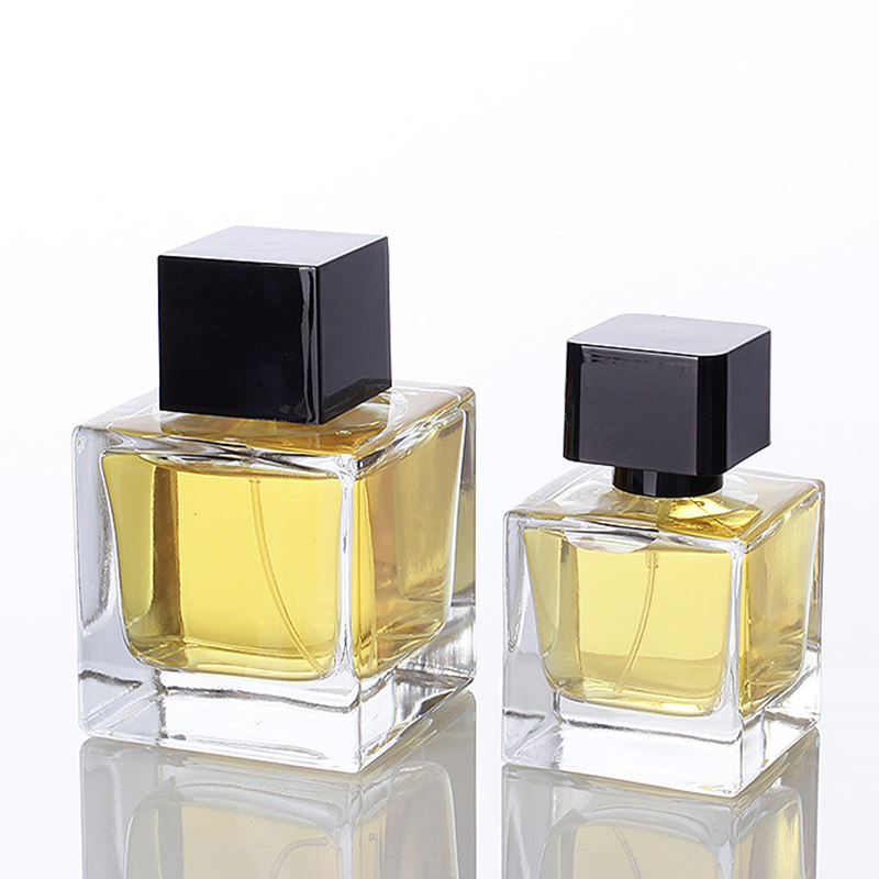 50 ml 100 ml négyzet alakú parfümös üveg-1