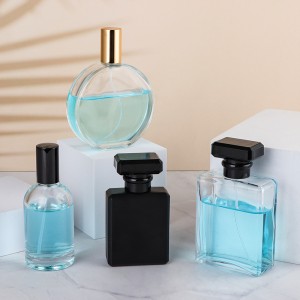 Botella de vidrio para perfumes