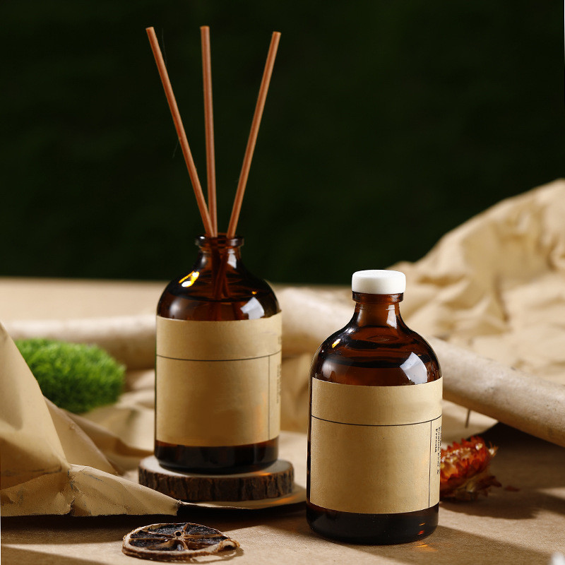 Brown Reed Diffuser Bottle